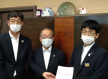 「新型コロナワクチン職域接種の推進に向けた要望」を愛知県に対して実施(6/17)