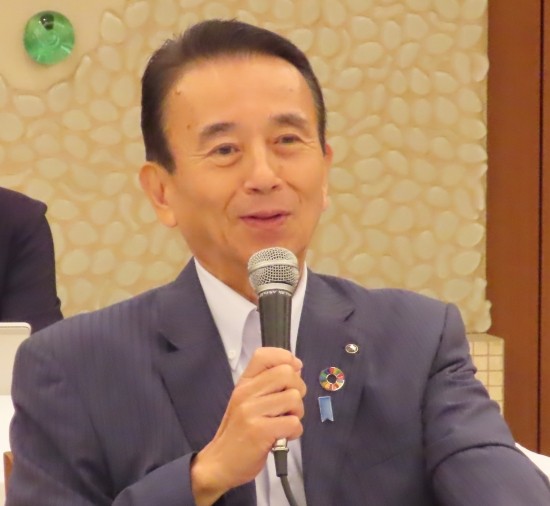 静岡県との懇談会（８/25）